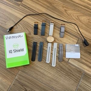 Rose Gold Vivomove HR Smartwatch